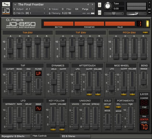 CL-Projects JD-850 Download Free